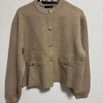 RANAN 베이지 니트 가디건