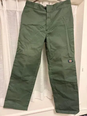 디키즈 더블니 카키 32