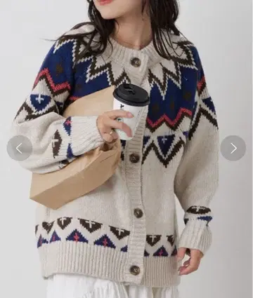 CIAOPANIC TYPY OSORO 노르딕 2WAY 니트 가디건