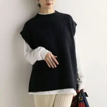 [ 스테디셀러 ] 저널 스탠다드 울 나일론 아제 베스트 네이비