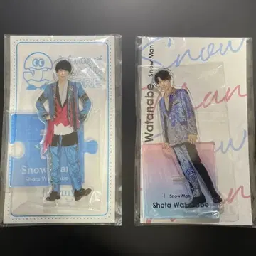 Snow Man 와타나베 쇼타 아크릴 스탠드 세트 미개봉