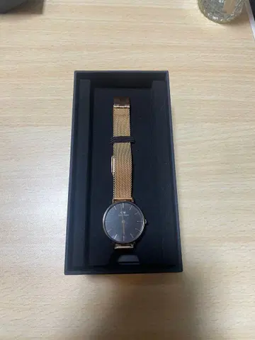 Daniel Wellington 골드 메쉬 시계