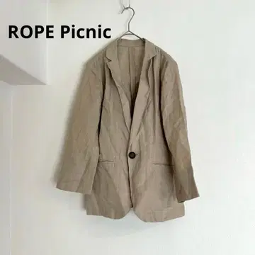 [ 로페피크닉 ] CARREMAN 프렌치 린넨 테일러드 자켓 M