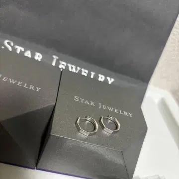 STAR JEWELRY 후프 귀걸이