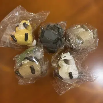 훌륭하게 변신하는 너구리와 여우의 낙엽 꽂이 컴플리트