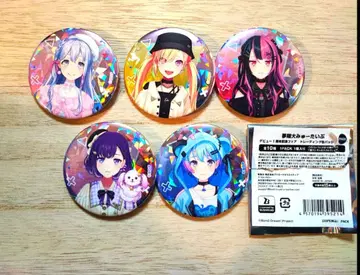 뱅드림 무겐다이 뮤타입 1주년 캔뱃지 홀로그램