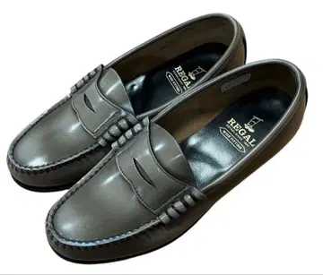 REGAL 리갈 FH14 와이드핏 가죽 코인 로퍼