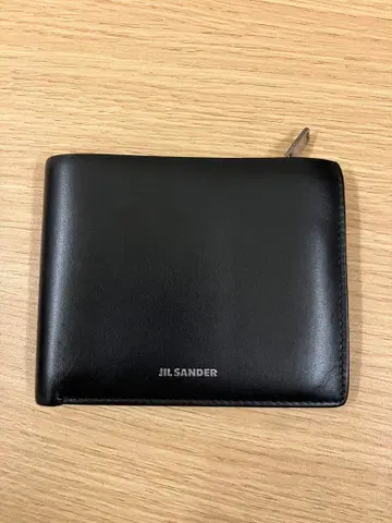 JIL SANDER 블랙 접이식 지갑
