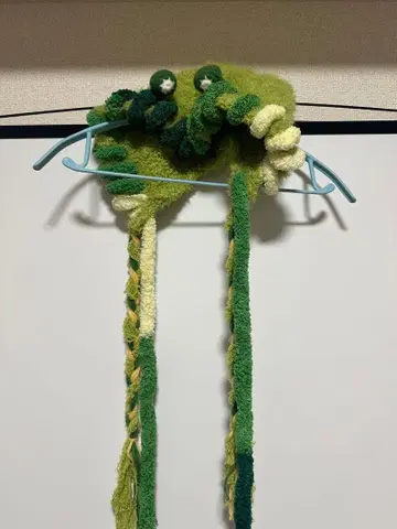 개구리 디자인 귀도리