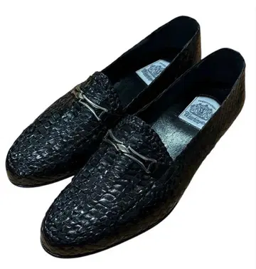 WASHINGTON GINZA 뜨개질 가죽 로퍼 8