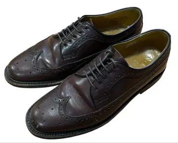 REGAL 리갈 윙팁 브라운 가죽 드레스 슈즈