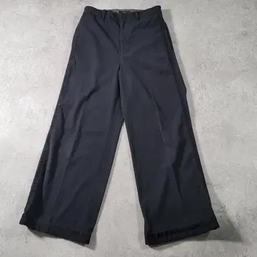 [ 새상품급 ] HARE 하레 와이드 슬랙스 블랙 남성용 S