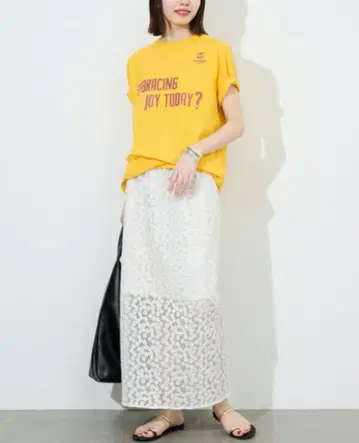 [ SLOBE IENA ] 타이트 스커트 FREE 화이트 여성용