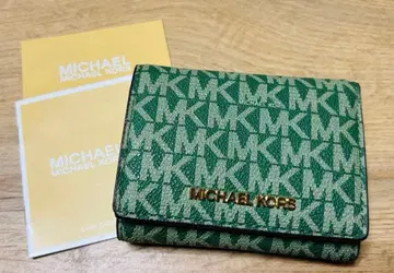 마이클코어스 3단 폴더형 지갑 미니 지갑