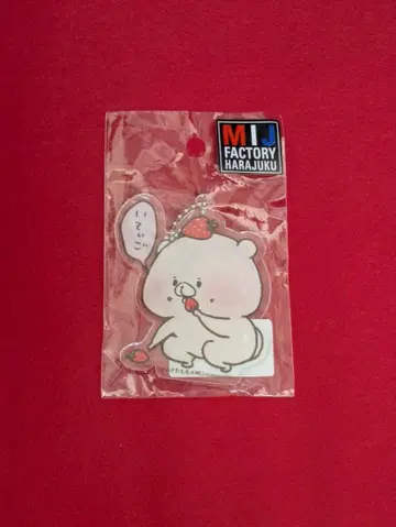 토모다치와 곰 아이티고 아크릴 키링