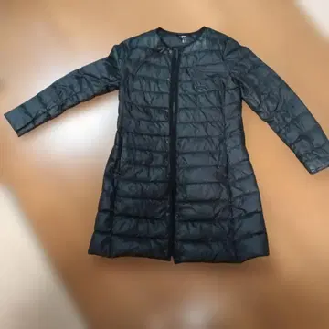 블랙 다운 자켓 S 사이즈