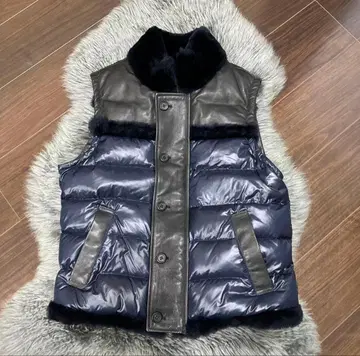 EMMETI 엠메티 무스탕 다운 베스트 새상품급!