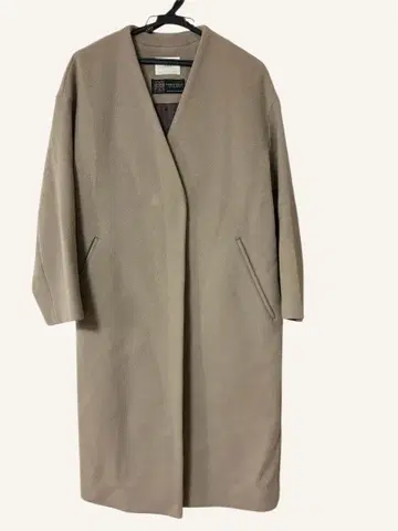 IENA MANTECO 노카라 코트 그레이지