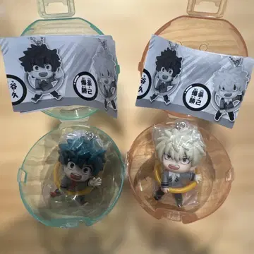 나의 히어로 아카데미아 아크릴 키링 (데쿠 & 다이마이트)