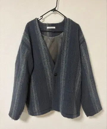 JOURNAL STANDARD 샤기 스트라이프 패턴 가디건