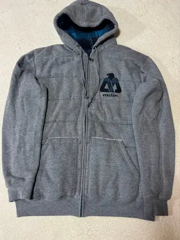 matix 그레이 후드티 자켓 아우터 중고품