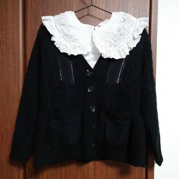 Sea New York 케이블 레이스 니트 가디건