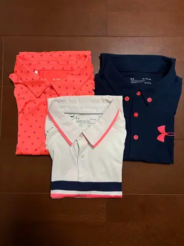 Under Armour 피케 셔츠 3장 세트 XL