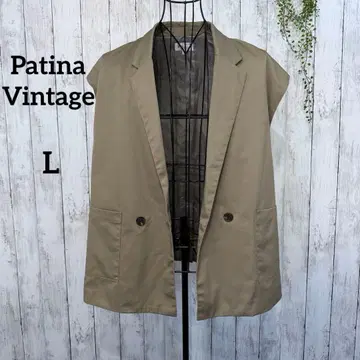 빈티지/초 레어 남성용 테일러드 베스트 L 50s풍 컬렉터 개성파