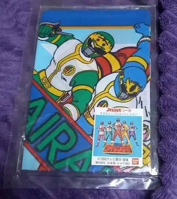 다이레인저 당시 물품 손수건 미사용 1993년 제조