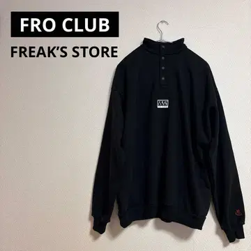 [ 새상품급 ] FRO CLUB FREAK'S STORE 맨투맨 블랙