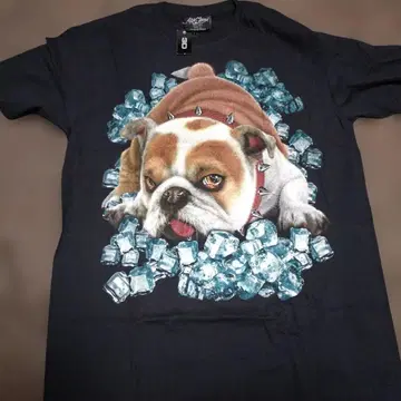Kaskade 불독 디자인 T셔츠 L 사이즈