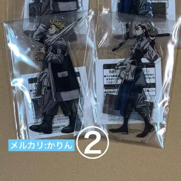 가치액터 스탠드 포함 아크릴 플레이트 아크릴 스탠드 엔진 잔카 2점 2