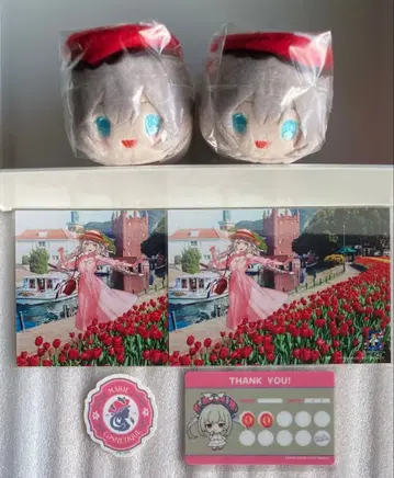 FGO 마리 앙투아네트 모치마스 영령기행 브로마이드 카드 스티커