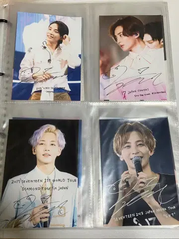 SEVENTEEN 정한 로손 프린트 L판