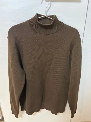 PUBLIC TOKYO [세탁 가능] 바운드 울 밀라노 리브 니트 모크넥