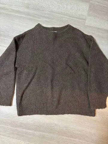 papermoon 브라운 긴팔 스웨터