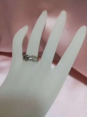 925/K10 콤비 반지