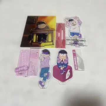 오소마츠 6쌍둥이 토도마츠 아크릴 스탠드 세트