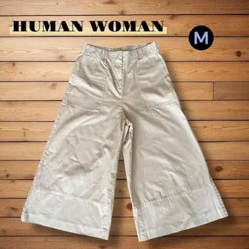 HUMAN WOMAN 가우초 팬츠 M 베이지