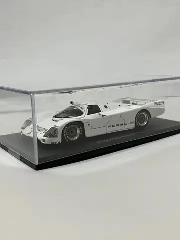 한정판 Spark 슈판 포르쉐 962C 1/43 미니카 팬 특주