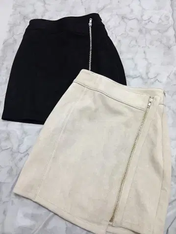 최종 판매 lip service 스웨이드 스커트