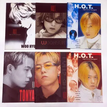 H.O.T. 노트 6권 세트 장우혁 토니 K-POP 한국 아이돌