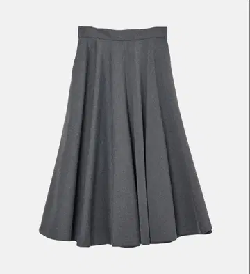 르쉘 블루 그레이 플레어 스커트 새상품 38 사이즈