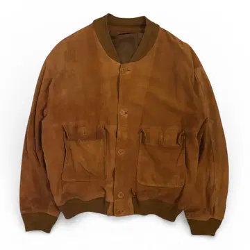 [ 80s ] GALLAGHER 스웨이드 가죽 블루종 유로 A-1