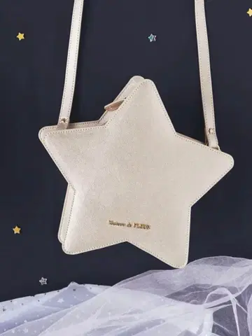 Maison de FLEUR 별 모양 숄더백/스타