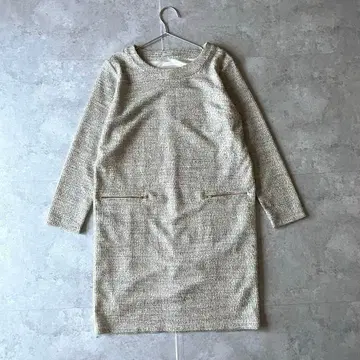 포멀 원피스 트위드풍 세레모니 클래식 입학식 결혼식