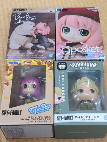 SPY x FAMILY 피규어 세트 아냐 로이드