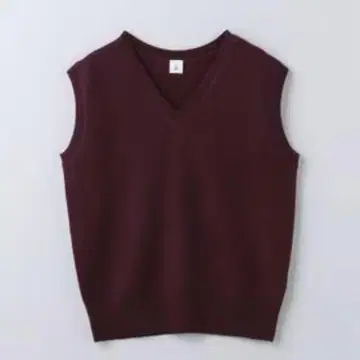 미사용 새상품 ROKU 6 울 보일 니트 베스트