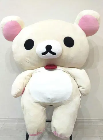 희귀 레어 코리락쿠마 리락쿠마 흐물흐물 봉제 인형 특대형 새상품 택 포함