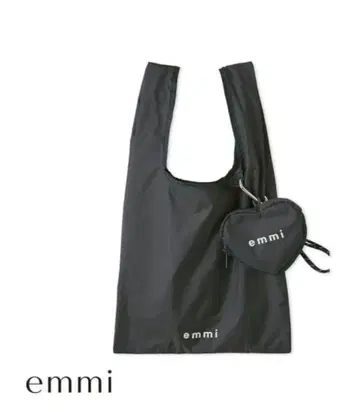 새상품 택 포함 emmi (에미) [10th] 하트 참 포함 에코백